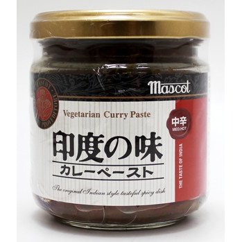 マスコットフーズ 印度の味 中辛 180g×6個（1ケース）