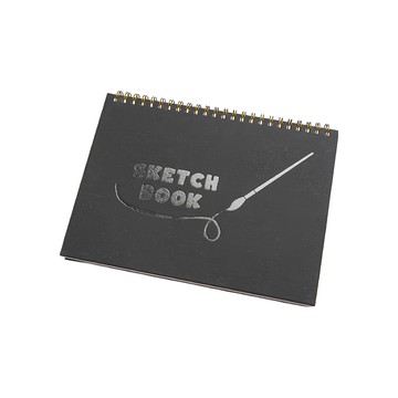 conifer 綠的事務 仙蹤特調系列 空白繪圖本 黑色精靈  25K  1本  黑色(黑色精靈)