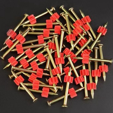 熱賣中🎉射釘一整箱批發加硬射釘高強度水泥釘鋼釘空調釘掛畫釘子磚牆釘27