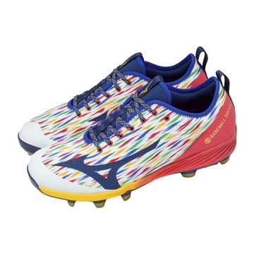 [ACS] Mizuno 美津濃 棒壘球鞋 Cushionrevo Pro TPU CR 男鞋 藍 紅 回彈 11GP2630-01