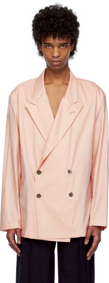 Dries Van Noten 粉色西装外套