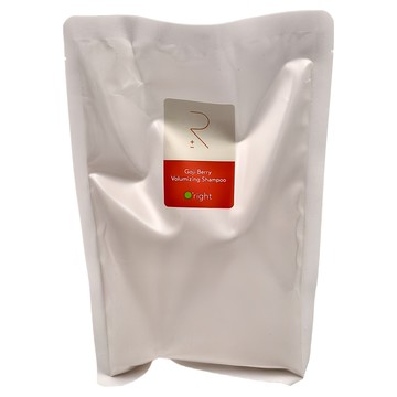 O'right 歐萊德 枸杞豐盈洗髮精補充包 適合細軟、扁塌髮質 有機認證枸杞萃取 3D彈力複合  600ml  1組