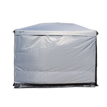 【LIFECODE】實用配-黑膠客廳帳+可拼接拉鍊雙層圍布x2+單層圍布x2 多色可選