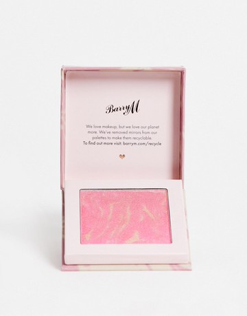 Barry M Heatwave Baked Marble Blushers - Coastal-Pink