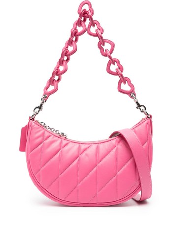 Coach - Mira quilted-leather shoulder bag - women - Calf Leather - One Size - Pink