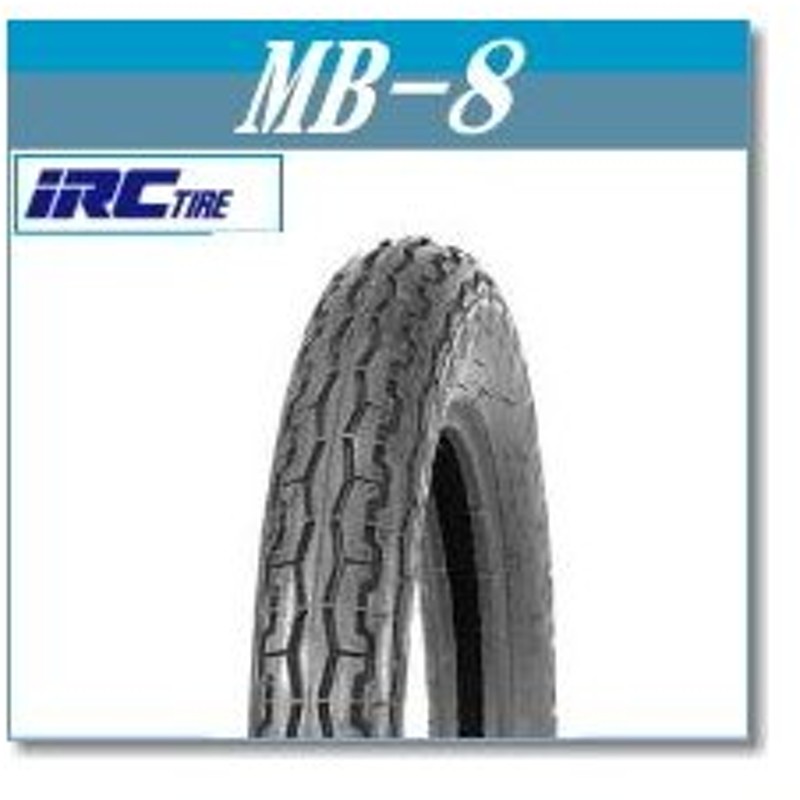 IRC 3.00-10 42J MB90 TL チューブレスタイヤ