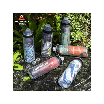 ACRUNU擠壓式騎行水壺大容量耐高溫太空杯健身戶外騎行運動保冰壺