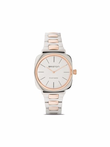 Briston Watches - Clubmaster Elegant 37mm watch - women - stainless steel - One Size - White