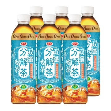 [家速配]愛之味分解茶雙纖麥茶(無糖) 590ml