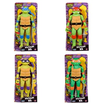 (不挑盒況) 忍者龜 變種大亂鬥 經典 XL 公仔 PT83220 李奧納多 拉斐爾 多納太羅 米開朗基羅