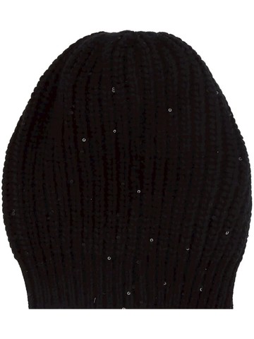 Brunello Cucinelli Cashmere And Silk Diamond Yarn Knit Beanie Accessories