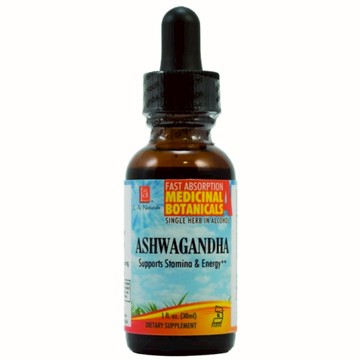 Ashwagandha Organic 1 Oz by L. A .Naturals