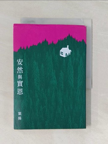 【書寶二手書T1／一般小說_RL7】安然與實恩_葉揚