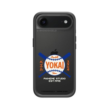 iPhone Air Mod NX -邊框背蓋組合 (相機按鈕) 黑 - Paiheme Studio - Yokai Ball