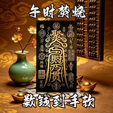 有貨在臺🚀99免運🚀真是有效】【聚運】偏財橫財八方來 財運大開招財祈福擺件焚燒