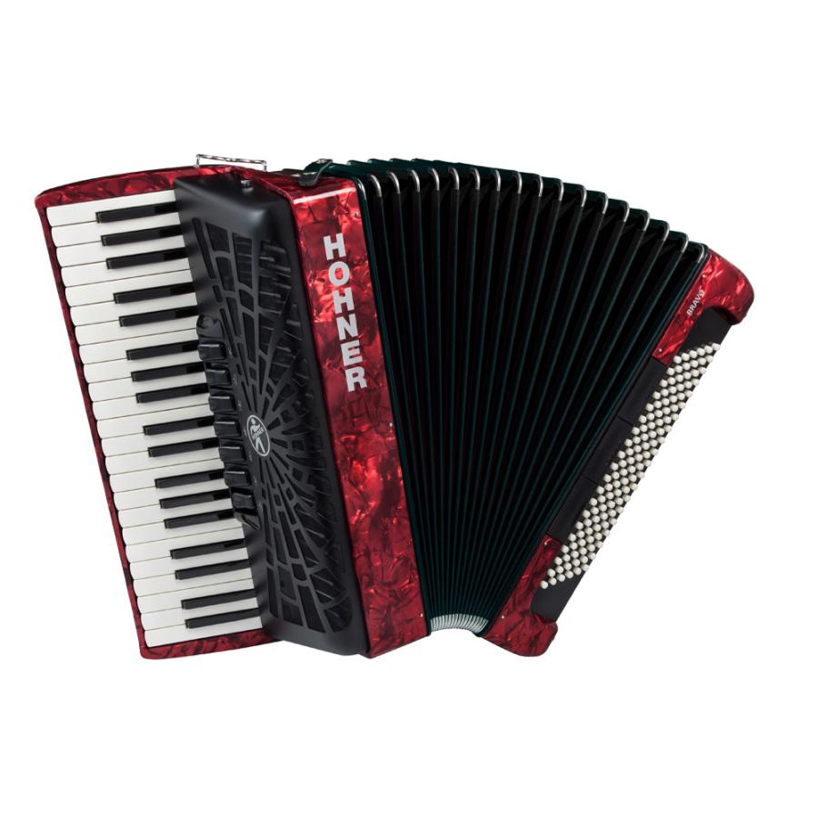 HOHNER クロマチック アコーディオン Bravo III 120 RED