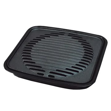 Iwatani 岩谷 牛排煎盤  29 x 27 x 5.7cm  黑色  1個