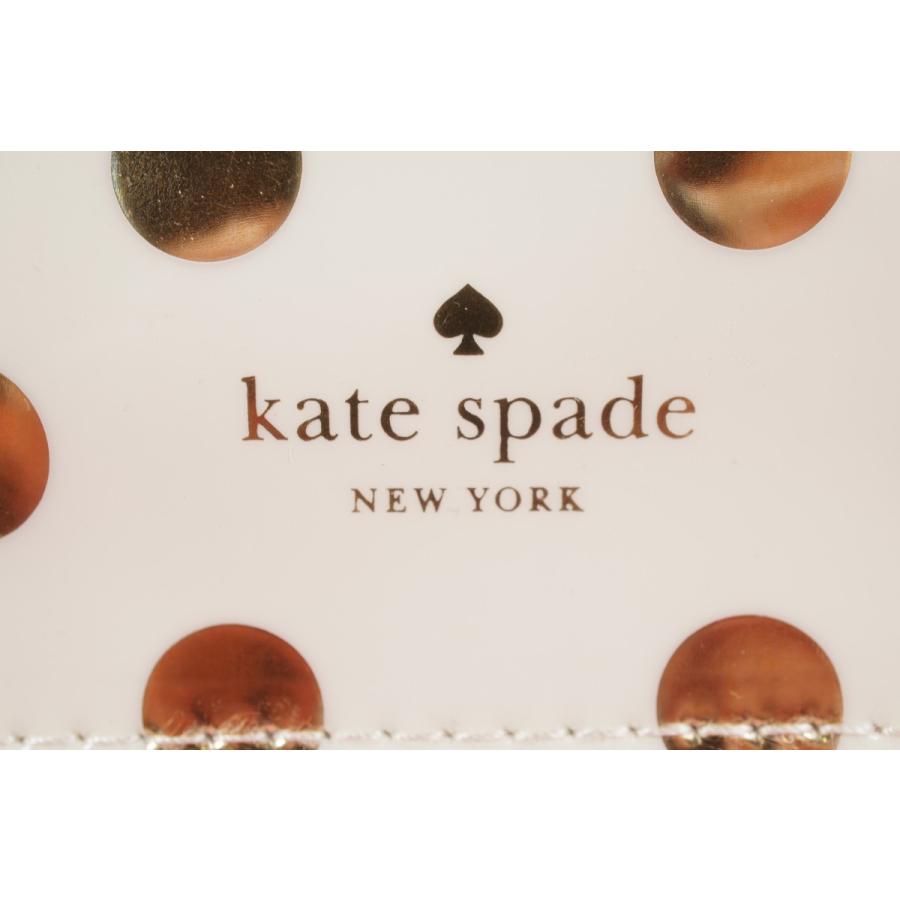 ケイトスペードkate spade new york pencil pouchペンシルポーチ Gold　Dots