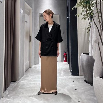 超高人氣爆款！cleanfit輕量無負擔透氣仿麻感抗皺五分寬口袖西裝