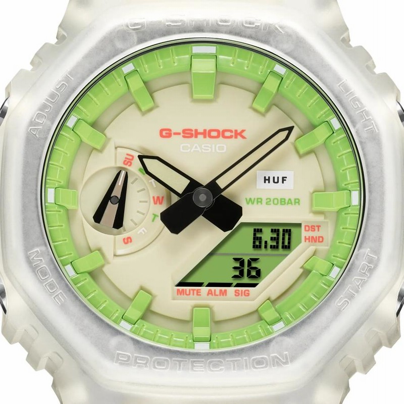 期間限定セール G-SHOCK ジーショック GA-2100HUF-5AJR キース・ハフナゲル HUF 時計