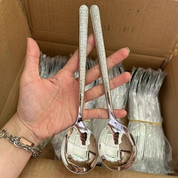 🔥臺灣出貨24H🔥含淚出!巨便宜日本錘紋18/10不銹鋼西餐勺主餐更喫飯勺子調羹湯勺hhfoof
