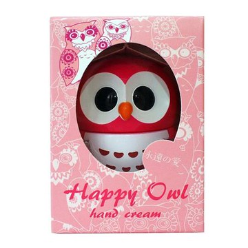 HAPPY OWL 快樂貓頭鷹 極潤護手霜桃色 櫻花 20ML
