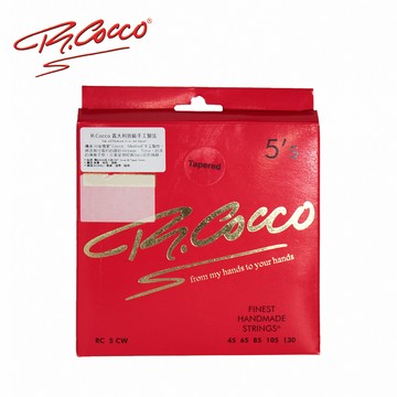 Richard Cocco RC5CWT-S 45-130T 手工電貝斯弦 五弦 鋼弦【敦煌樂器】