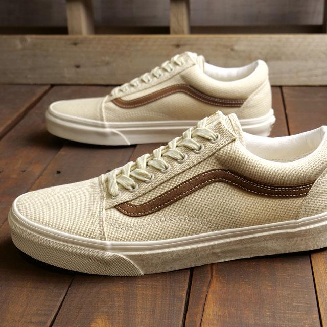 VANS オールドスクール ヴァンズ OLD SKOOL BEIGE - スニーカー