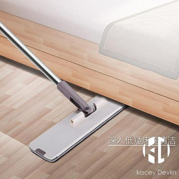 免手洗平板拖把木地板刮刮桶拖布清潔工具懶人樂墩布干濕兩用Z9【聚物優品】