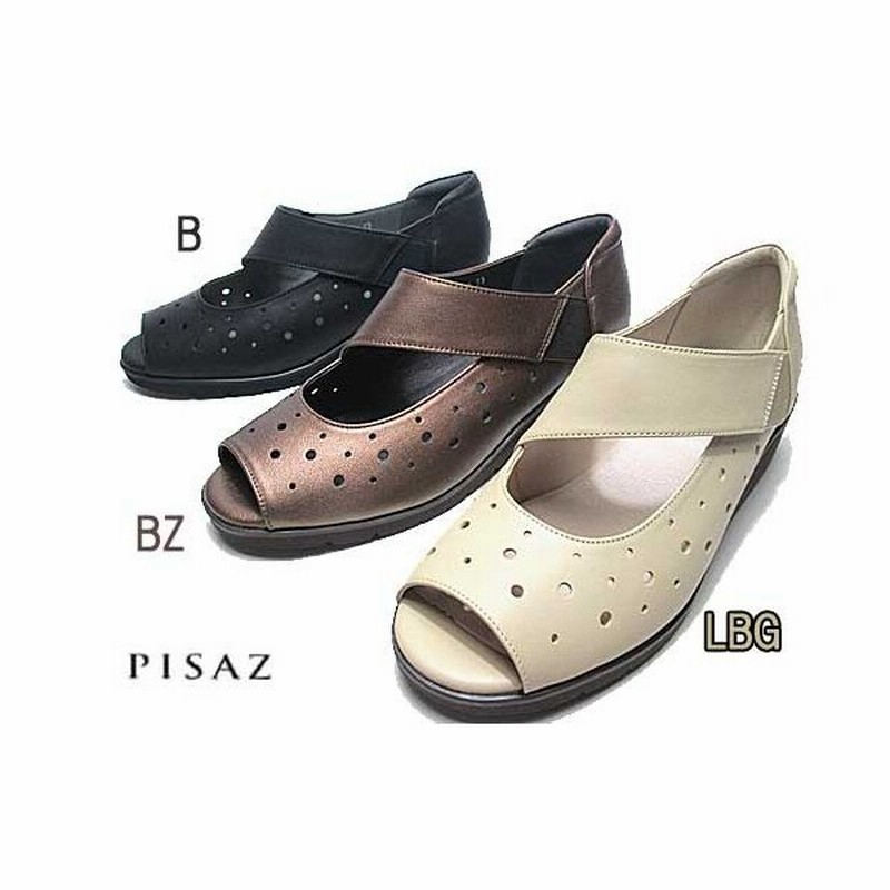 ピサ Pisaz かかと付きストラップサンダル ウェッジサンダル レディース 靴 通販 Lineポイント最大0 5 Get Lineショッピング