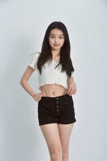 (L) jomeway高腰黑色短褲