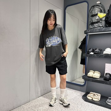 【MasCool】NEW YORK 1956 復古短袖 短T 短TEE 休閒 短踢 素踢 落肩 T-SHIRT 上衣