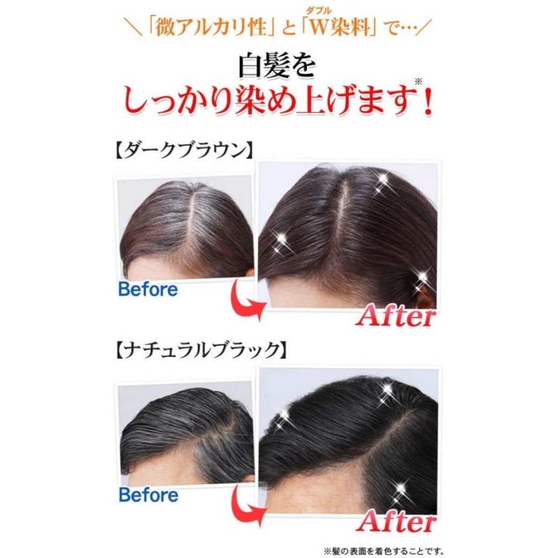 白髪用ヘアカラートリートメント「美女魔女」 2本分　1本よりお得！