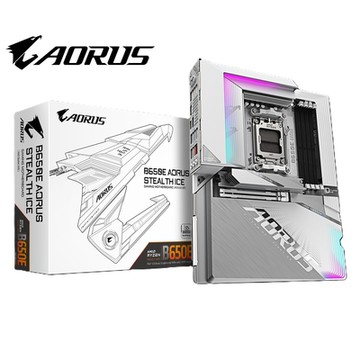 技嘉GIGABYTE B650E A STEALTH ICE AMD主機板