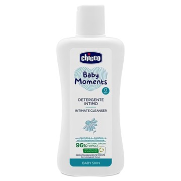 Chicco 寶貝嬰兒植萃私密清潔露  96% 天然成分  200ml  1瓶