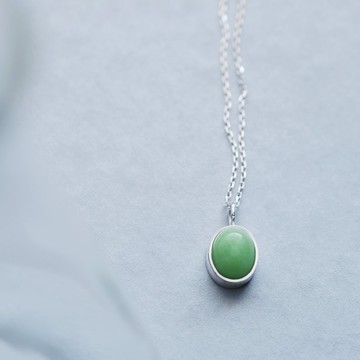 夜光石 Luminous Stone 項鍊 銀 925
