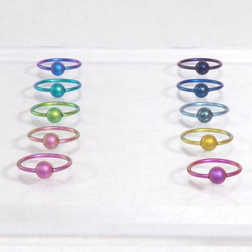 鈦系珠圈18G內徑10mm