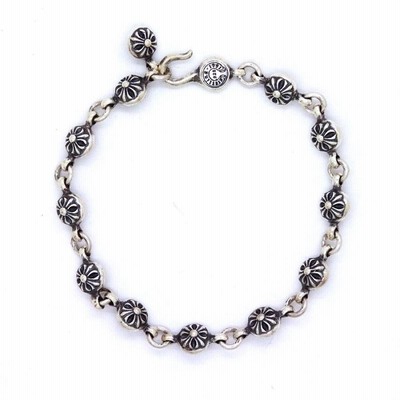 クロムハーツ（CHROME HEARTS）クロスボール ブレスレット #1 シルバー 