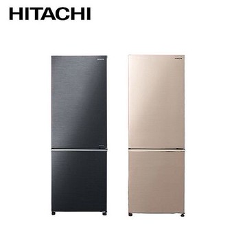 Hitachi 日立 雙門275L變頻冰箱HRBN5303MF -含基本安裝+舊機回收(員購)星燦灰(BBKTW