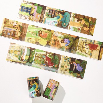 一日放空計劃 PET 和紙膠帶 5 米卷