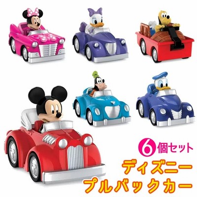 ディズニー ファンハウス プルバックカー 6個セット 1652562 車 