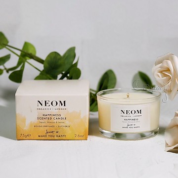 NEOM 幸福愉悅 Happiness 迷你 香氛蠟燭 2.6oz／75G 香薰 蠟燭