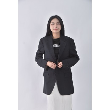 (S) 【國泰航空永續合作】prada西裝黑色外套二手衣