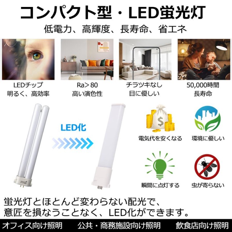 NEC カプル2 コンパクト形蛍光ランプ 18ワット - 蛍光灯/電球