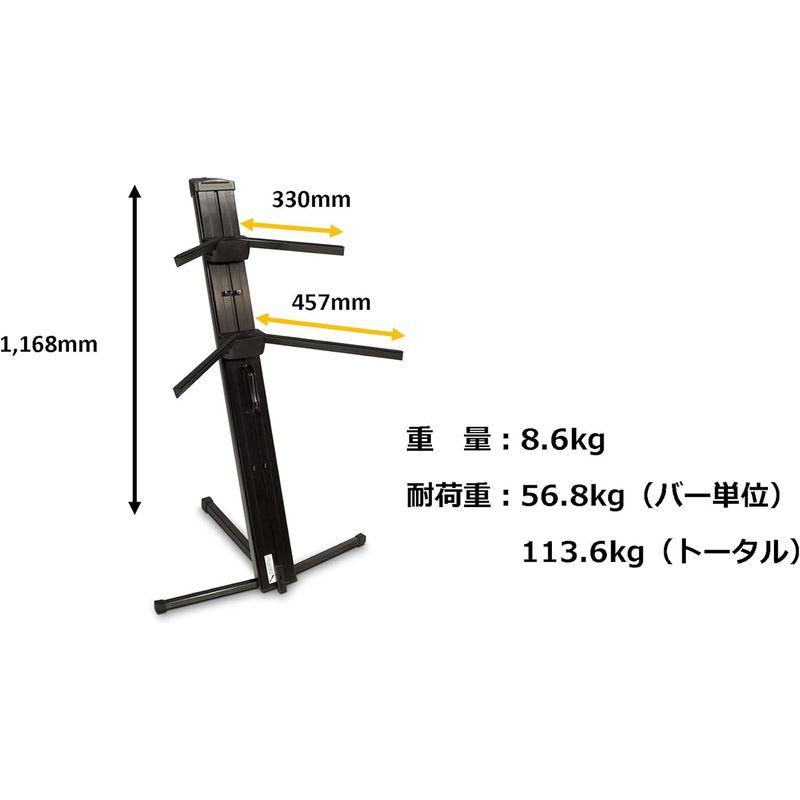 ULTIMATE アルティメイト キーボードスタンド AX-48 Pro ブラック