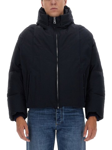 bottega veneta down jacket in tech