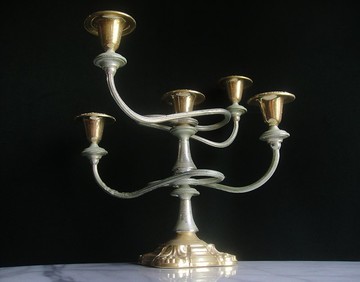 【老時光 OLD-TIME】早期英格蘭製燭台