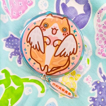 106006_甜味海帶-翅膀貓粉F3_磁吸壓克力氣囊支架