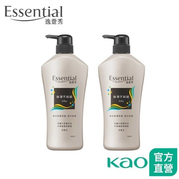 【逸萱秀】絲滑不糾結洗髮乳700ml 2入組(效期20270222)│花王旗艦館