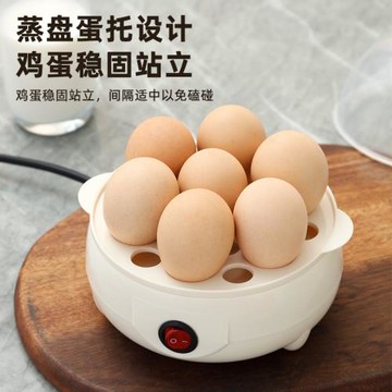 多功能雙層蒸蛋器家用不銹鋼自動煮蛋器迷你早餐機神器